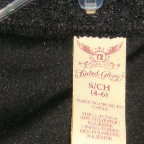 Black Lace Dress Fully Lined - Picture 5 of 5